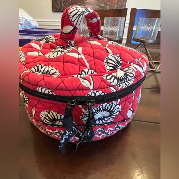 Vera Bradley Deco Daisy Travel Cosmetic Case - Picture 2 of 3